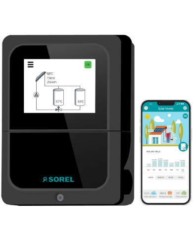 CONTROL SOLAR DIF.SOREL.TDC SMART 3SO/4 ENTR WIFI